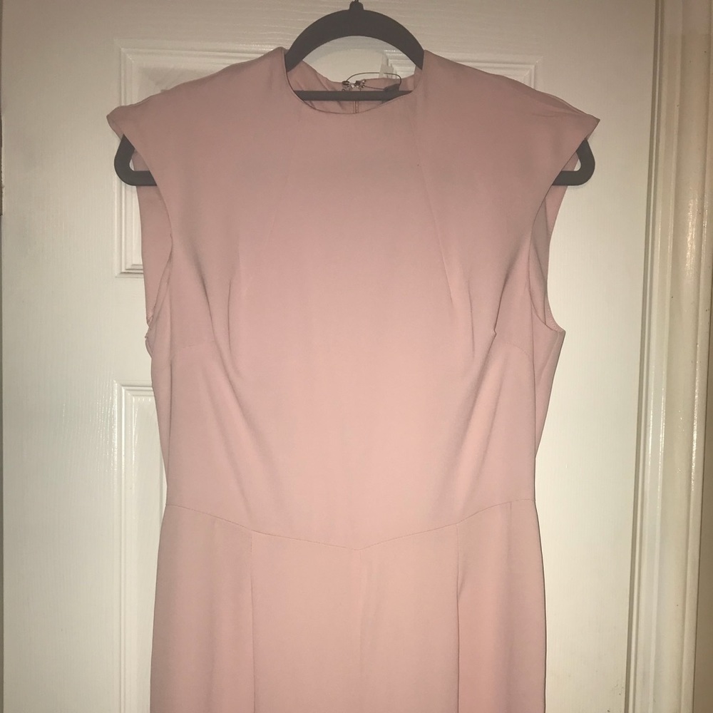 ASOS light pink pantsuit